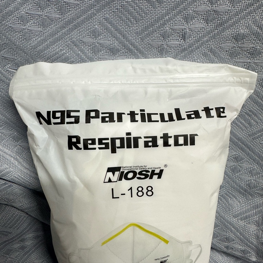NIOSH N95 Particulate Respirator Mask
